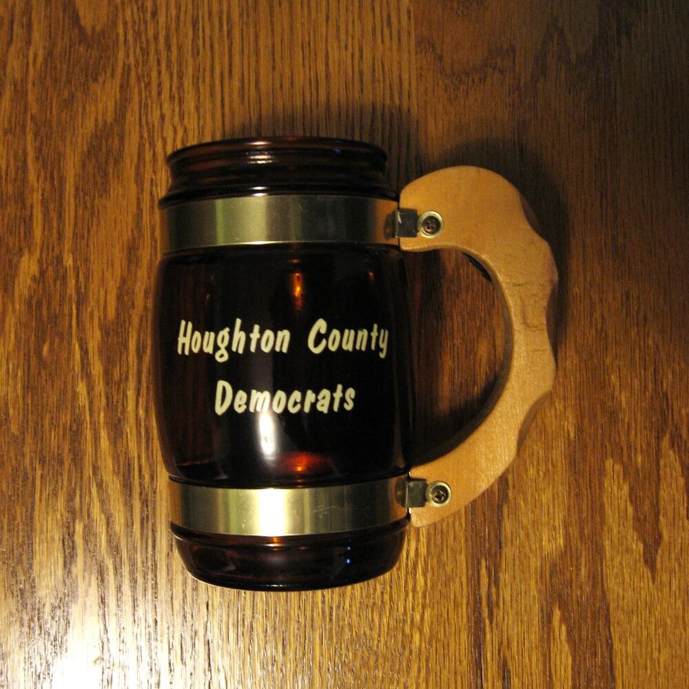 Houghton county democrats collectible mug